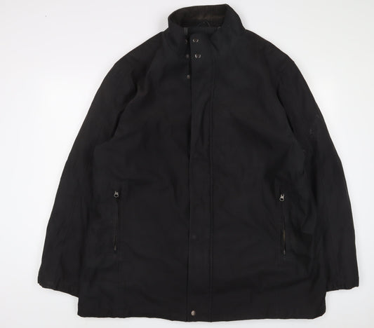Mens UK Size 2XL Henley & Knight Black Jacket