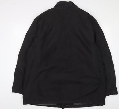 Mens UK Size 2XL Henley & Knight Black Jacket