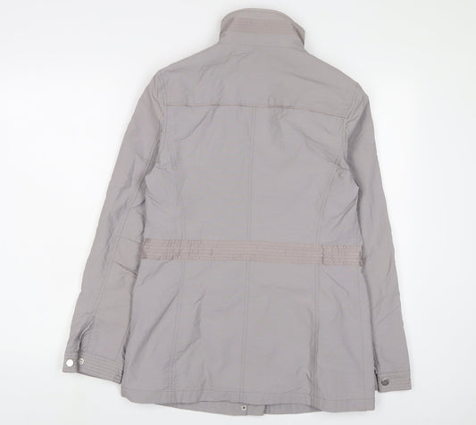RJR.John Rocha Womens Grey Jacket Size 10 Zip