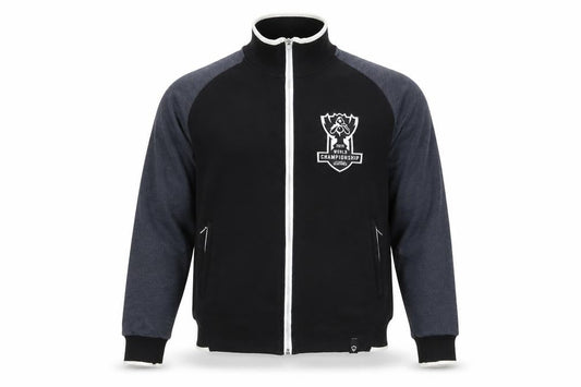2015 World Championship Mens Black Cotton Full Zip Sweatshirt Size S