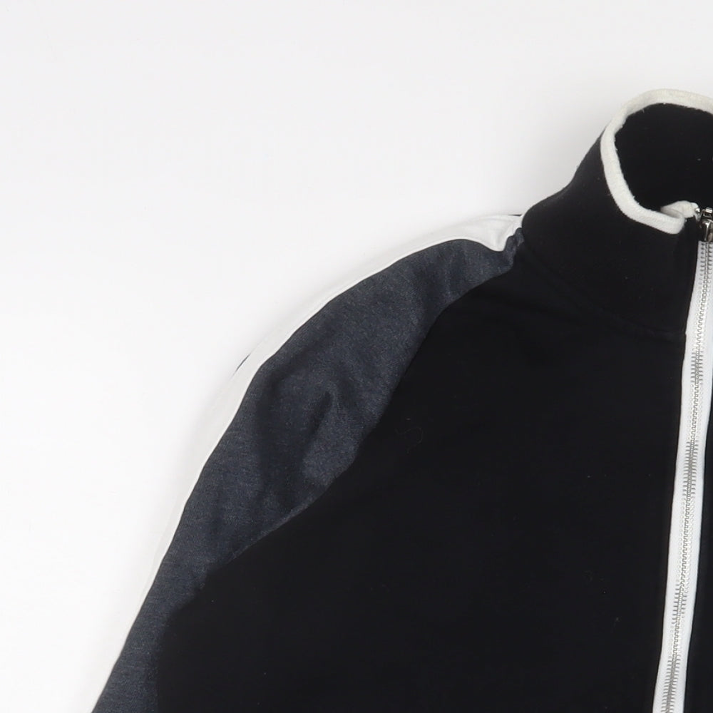 2015 World Championship Mens Black Cotton Full Zip Sweatshirt Size S