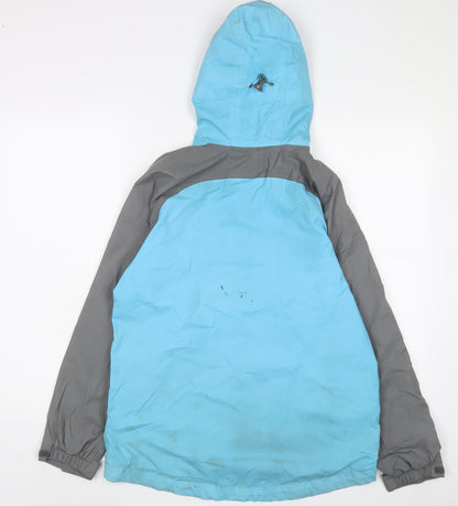 Mountain Designs Womens Blue Jacket Coat Size 8 Zip