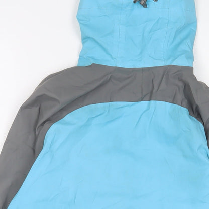 Mountain Designs Womens Blue Jacket Coat Size 8 Zip