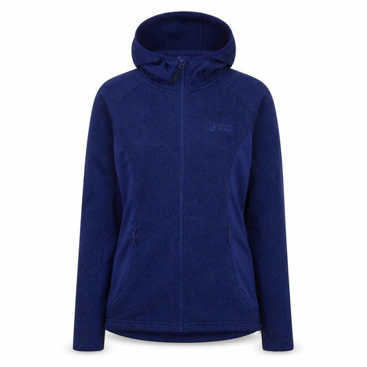 North Ridge Womens Blue Jacket Size 8 Zip - Logo, Embroidered