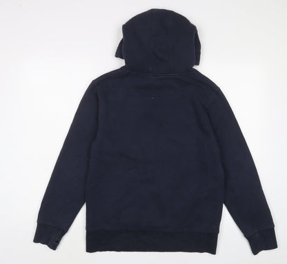 Mens UK Size S Stranger Things Blue Pullover Hoodie