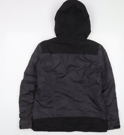 Mens UK Size M DECATHLON Grey Quilted Coat