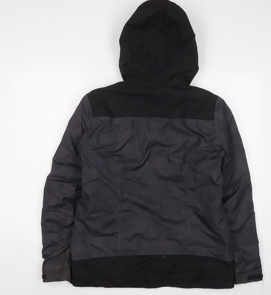 Mens UK Size M DECATHLON Grey Quilted Coat