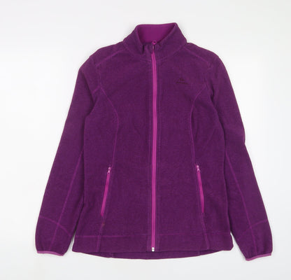Womens UK Size S DECATHLON Purple Jacket