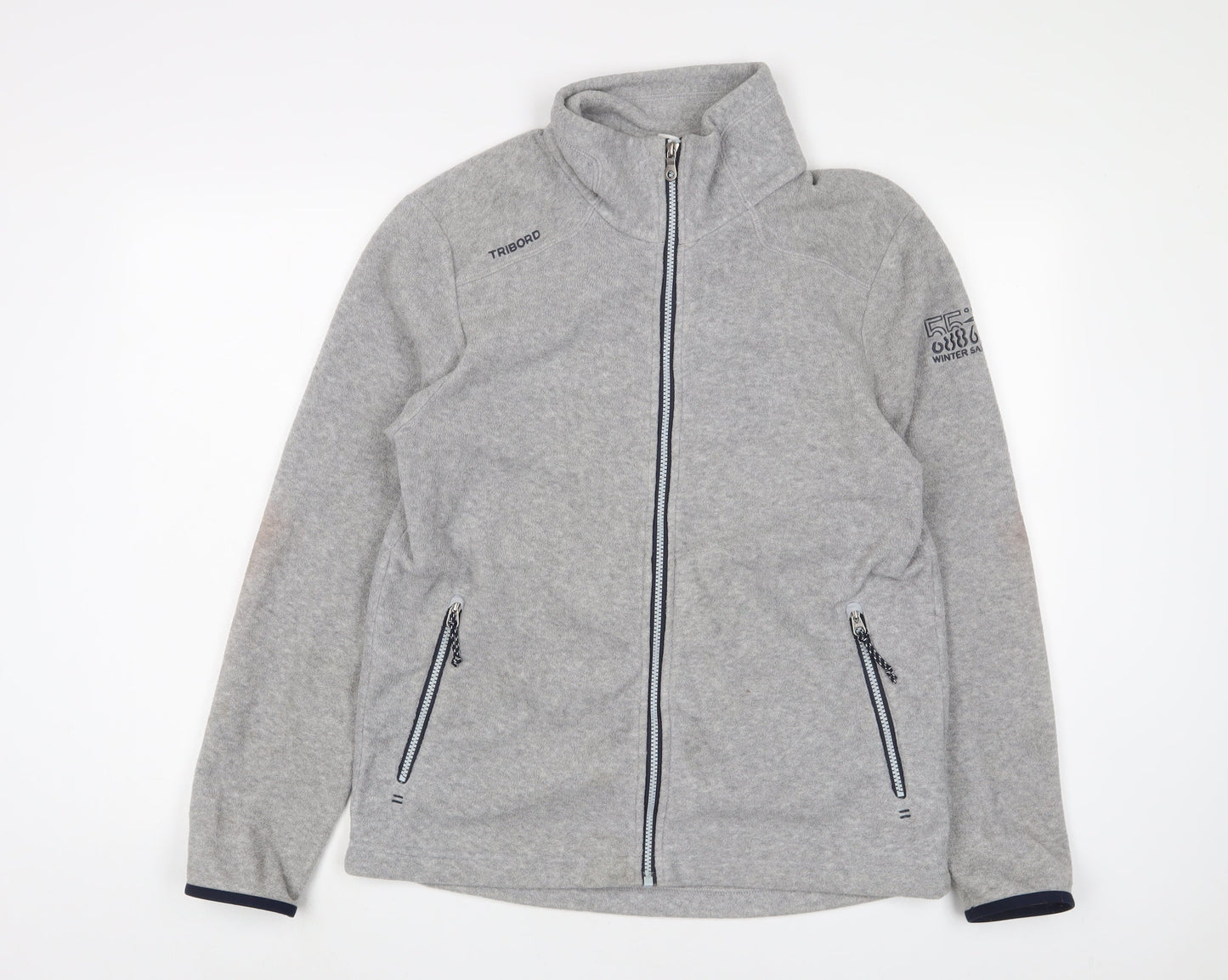 Mens UK Size L DECATHLON Grey Jacket