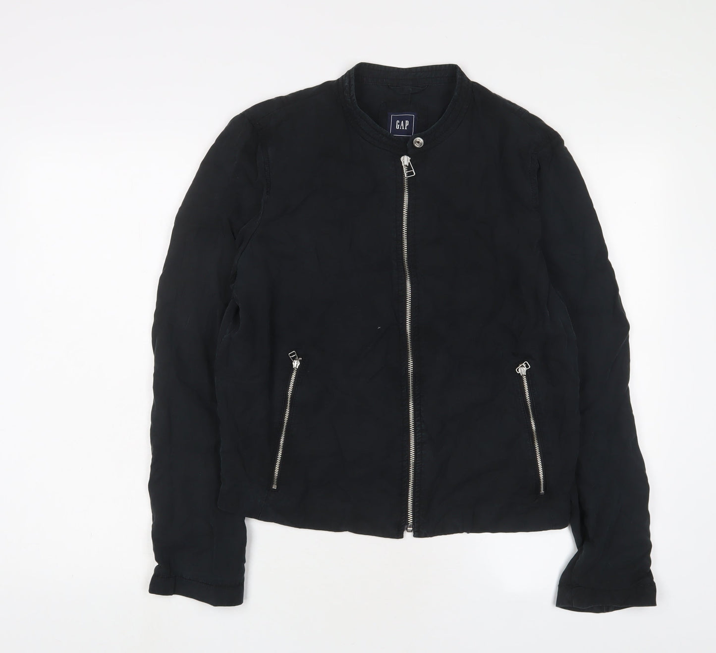 Gap Womens Black Jacket Size XL Zip
