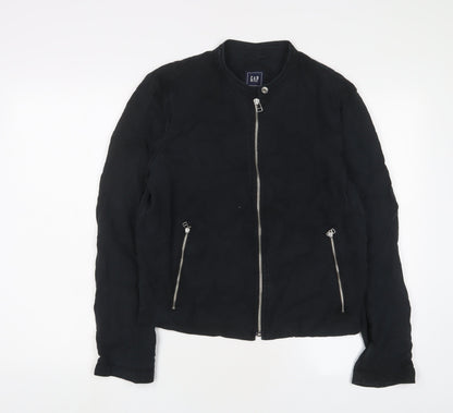 Gap Womens Black Jacket Size XL Zip