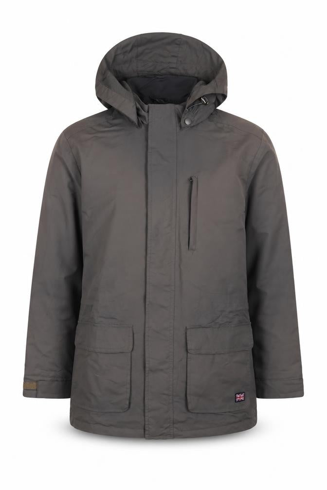 Mens UK Size M Cotton Traders Grey Jacket