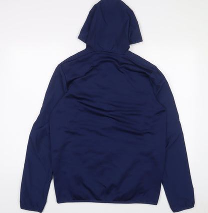 Umbro Mens Blue Polyester Full Zip Hoodie Size M - Huddersfield Town