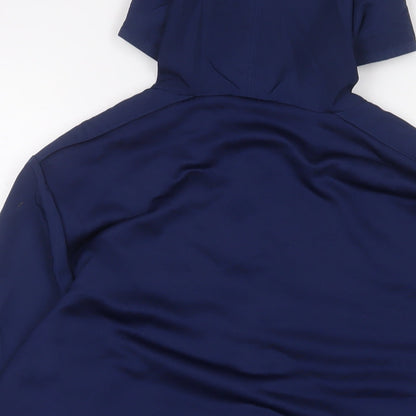 Umbro Mens Blue Polyester Full Zip Hoodie Size M - Huddersfield Town