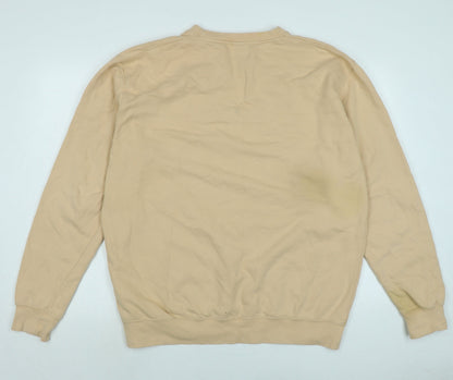 soul survivor Mens Beige Cotton Pullover Sweatshirt Size XL - Logo