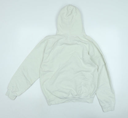 Mens UK Size S Gilden Ivory Pullover Hoodie