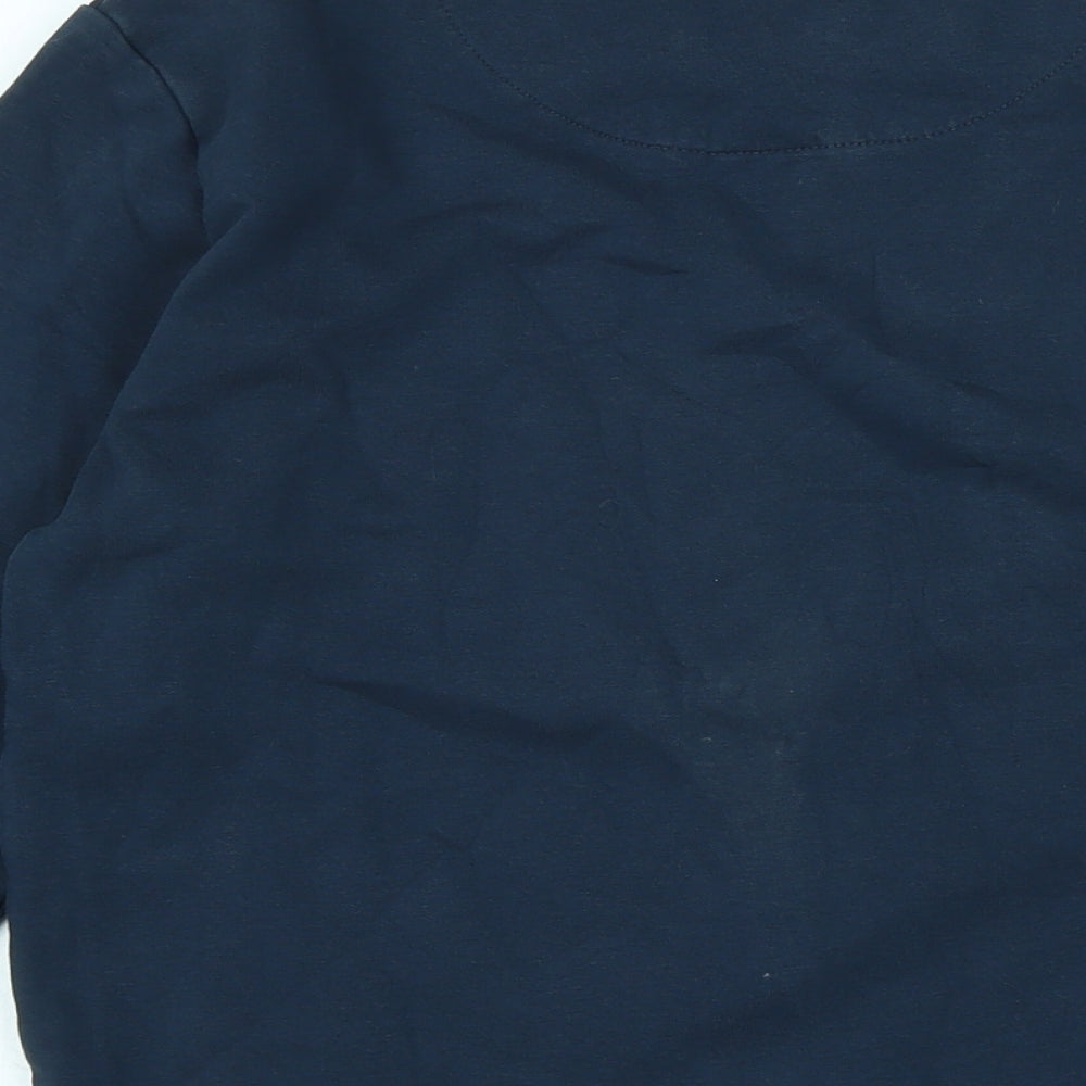ONLY & SONS Womens Blue Polyester Pullover Sweatshirt Size XS - Logo