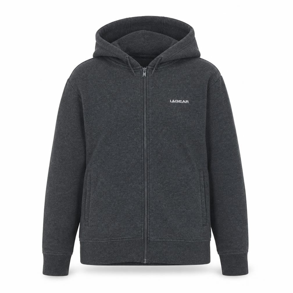 LA Gear Womens Grey Jacket Size 18 Zip - Logo