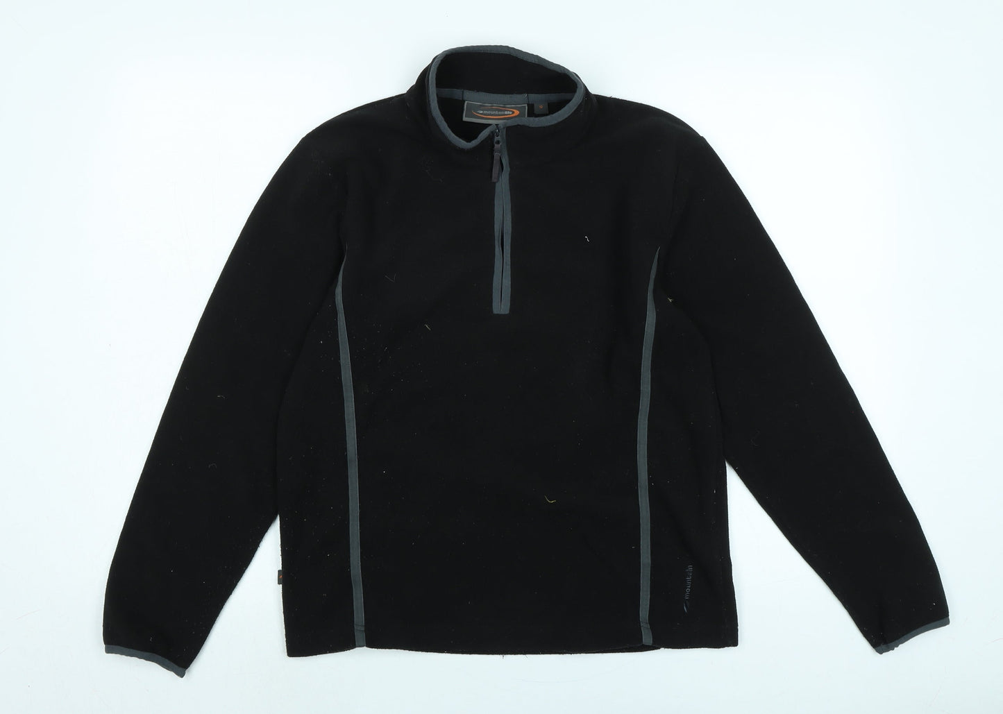 Womens UK Size 12 Mountain Life Black Pullover Jumper