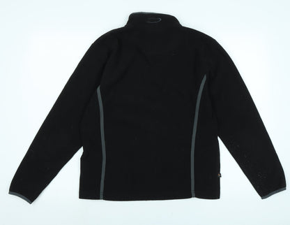 Womens UK Size 12 Mountain Life Black Pullover Jumper