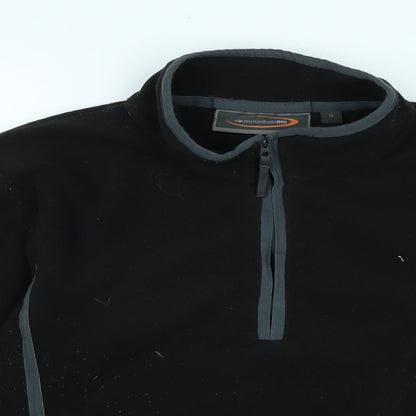 Womens UK Size 12 Mountain Life Black Pullover Jumper