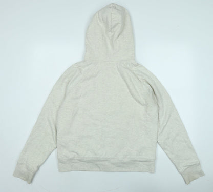 Gap Womens Black Jacket Size L Zip - Logo - Glitter Embroidery