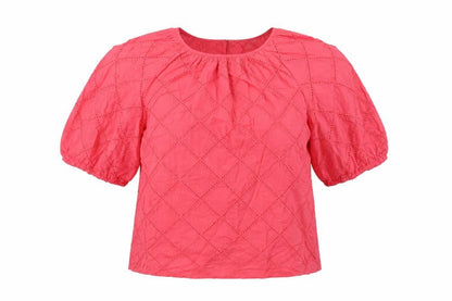 Womens UK Size M Marks and Spencer Pink Basic Blouse