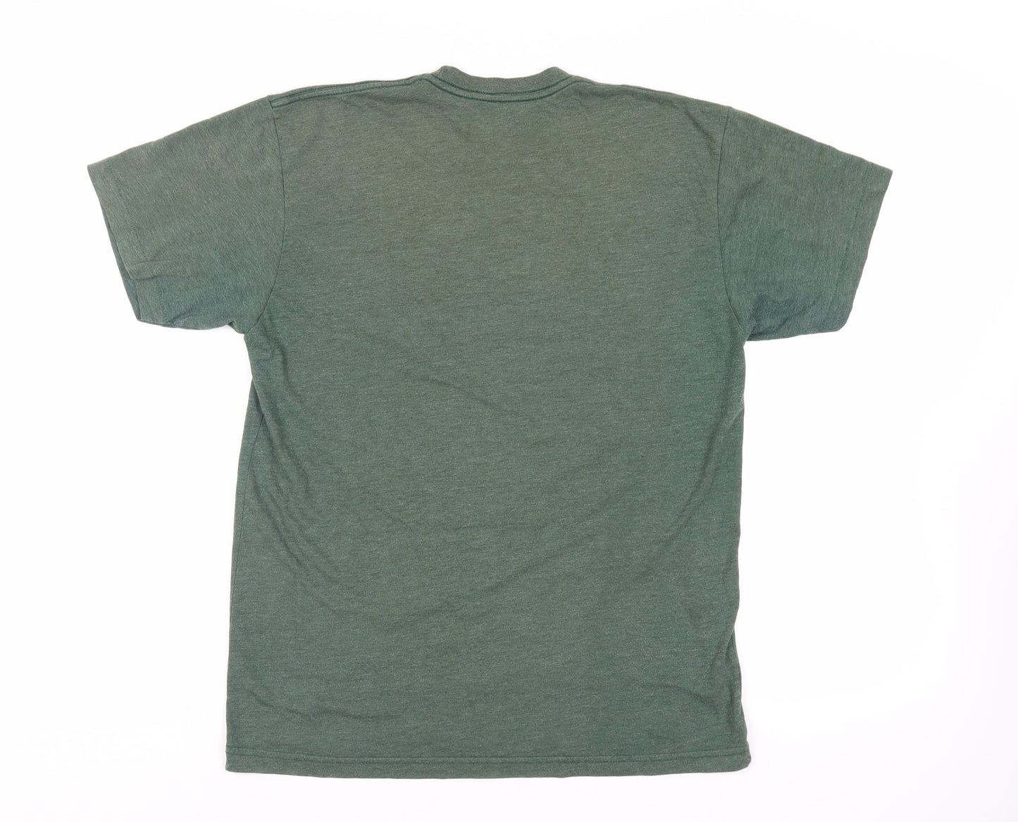 Old Souls Mens Green Cotton T-Shirt Size M Crew Neck - Breakneck Ridge