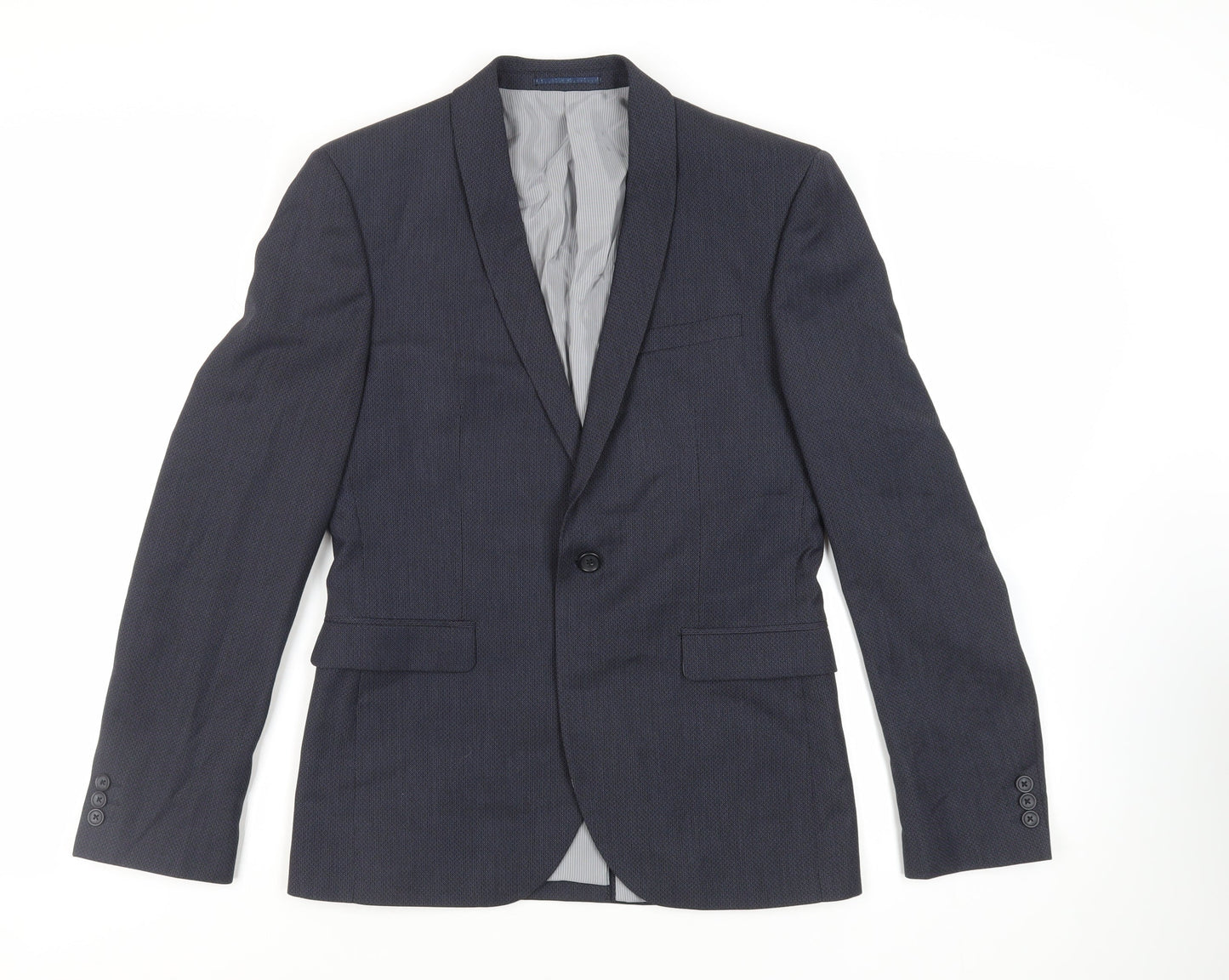 Mens UK Size 38 NEXT Regular Blue Suit Jacket