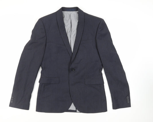 Mens UK Size 38 NEXT Regular Blue Suit Jacket