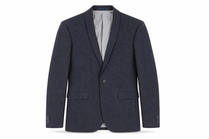 Next Mens Blue Polyester Jacket Suit Jacket Size 38 Regular