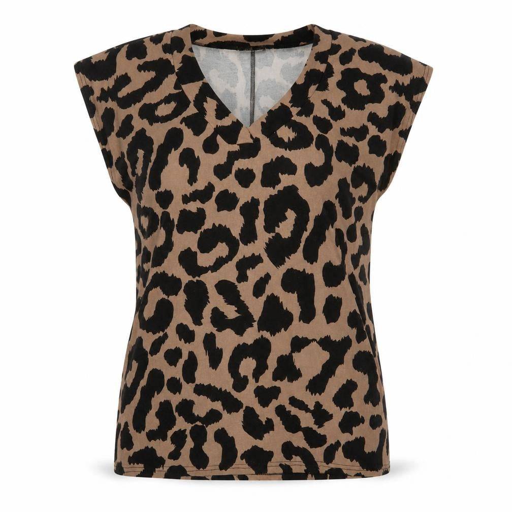 Womens UK Size L Beloved Brown Basic T-Shirt