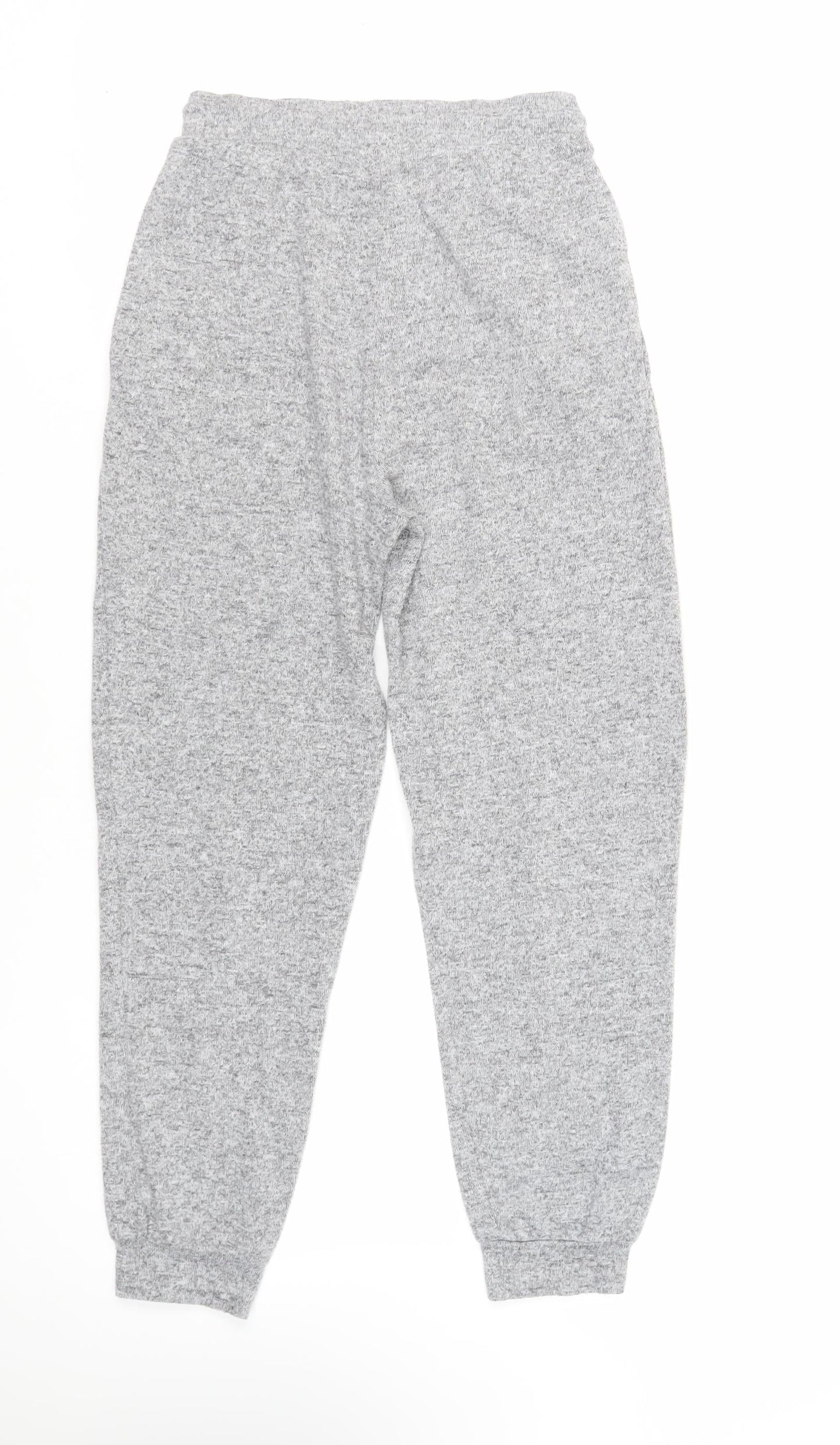 Womens UK Size M Pull&Bear Regular Fit Jogger Grey Trousers