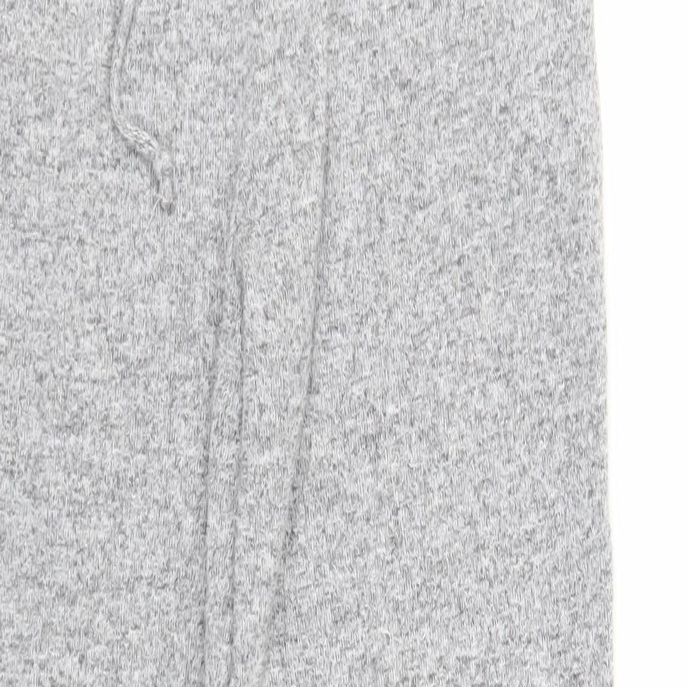 Womens UK Size M Pull&Bear Regular Fit Jogger Grey Trousers