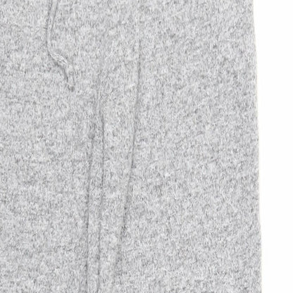 Womens UK Size M Pull&Bear Regular Fit Jogger Grey Trousers
