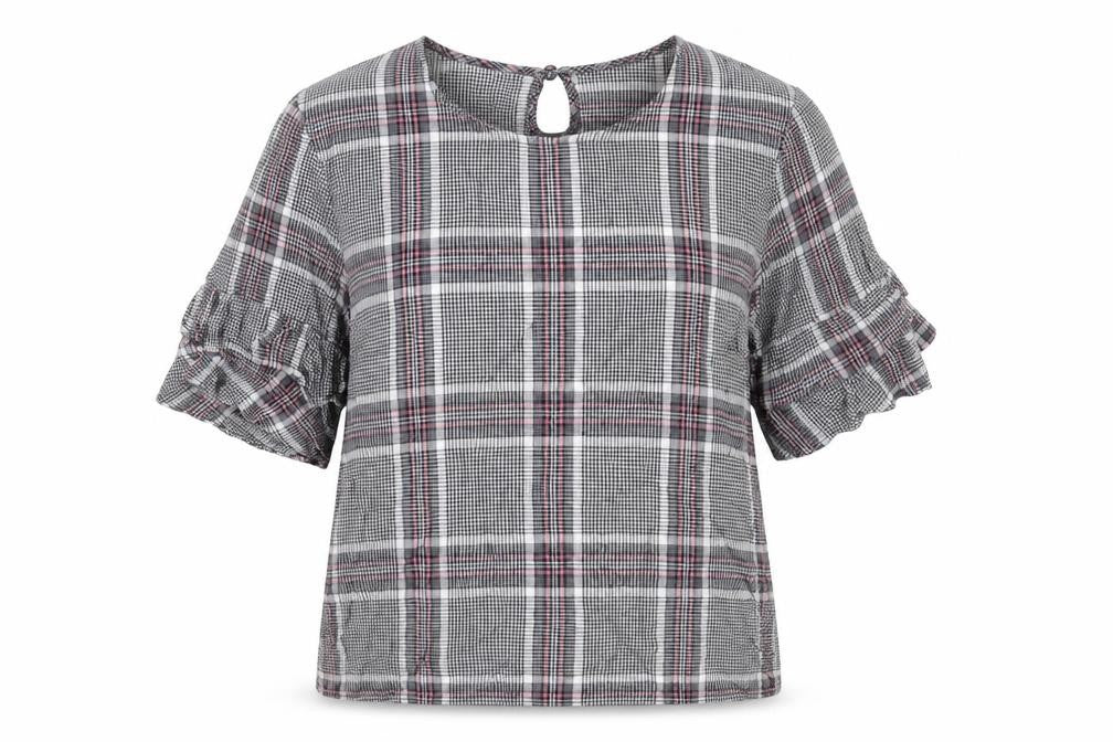 Womens UK Size 6 Warehouse Blue Basic Blouse