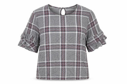 Womens UK Size 6 Warehouse Blue Basic Blouse