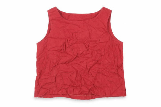 Womens UK Size 20 Ann Harvey Red Basic Tank