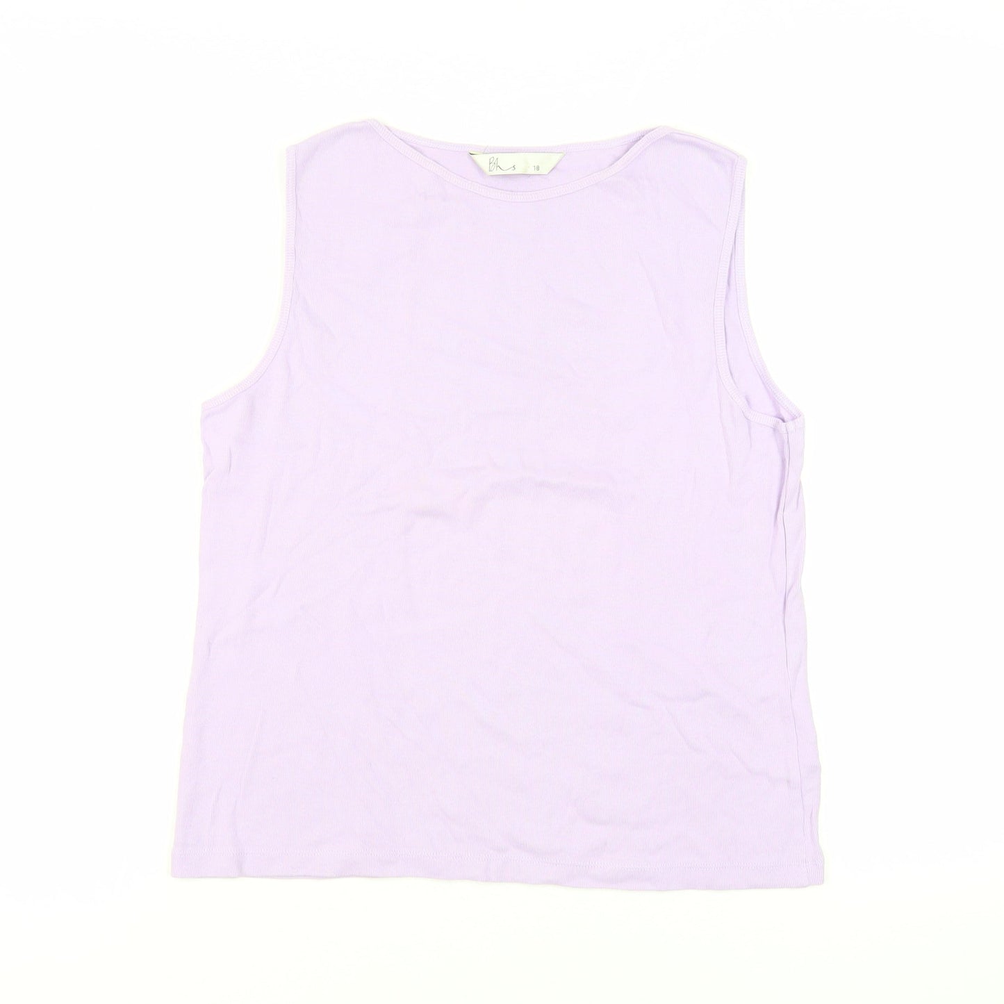 Womens UK Size 18 BHS Purple Basic Tank