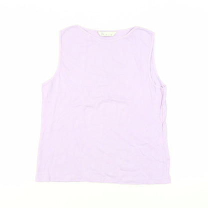 Womens UK Size 18 BHS Purple Basic Tank