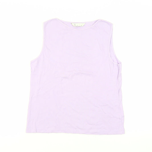Womens UK Size 18 BHS Purple Basic Tank