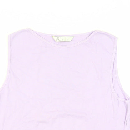 Womens UK Size 18 BHS Purple Basic Tank