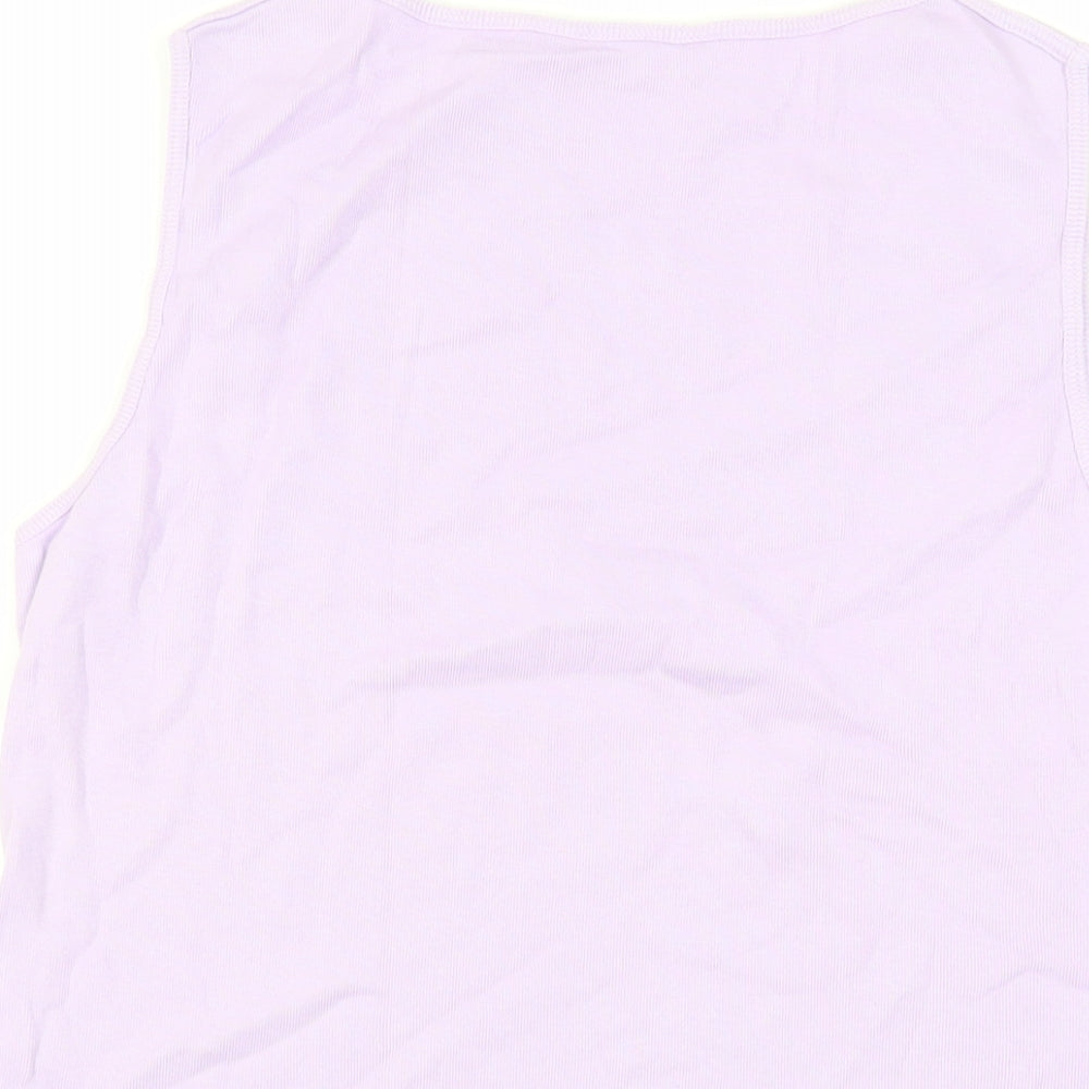 Womens UK Size 18 BHS Purple Basic Tank