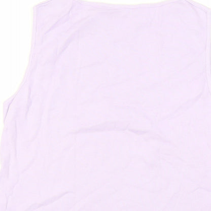 Womens UK Size 18 BHS Purple Basic Tank