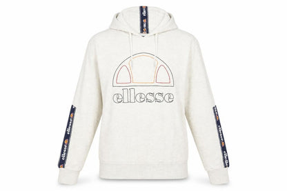 Ellesse Womens Grey Cotton Pullover Hoodie Size 10 Pullover - Logo