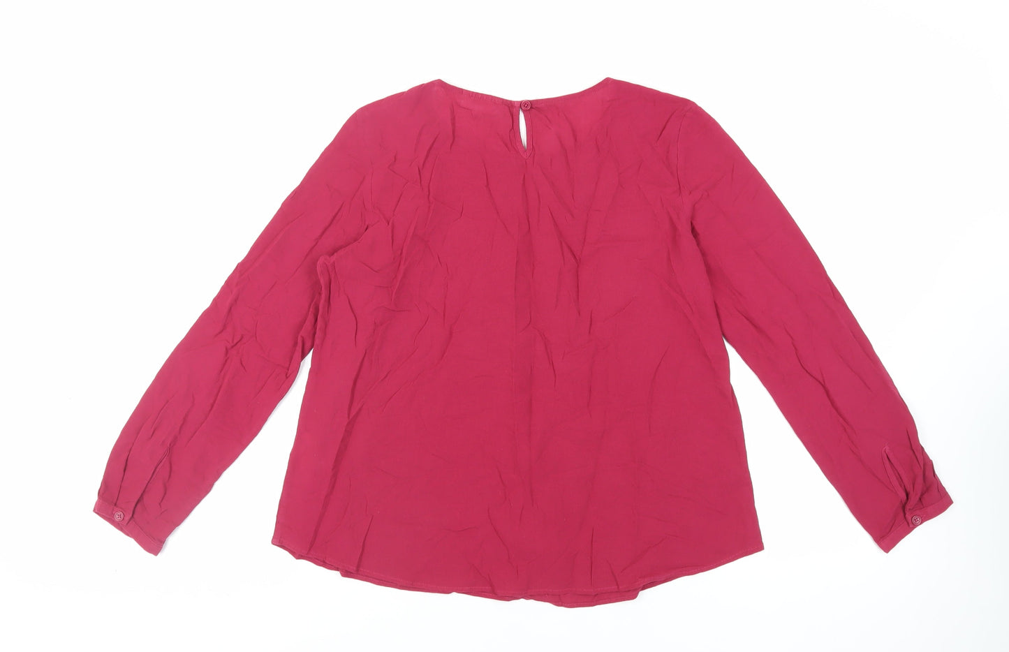 Womens UK Size 12 Thought Purple Basic Blouse