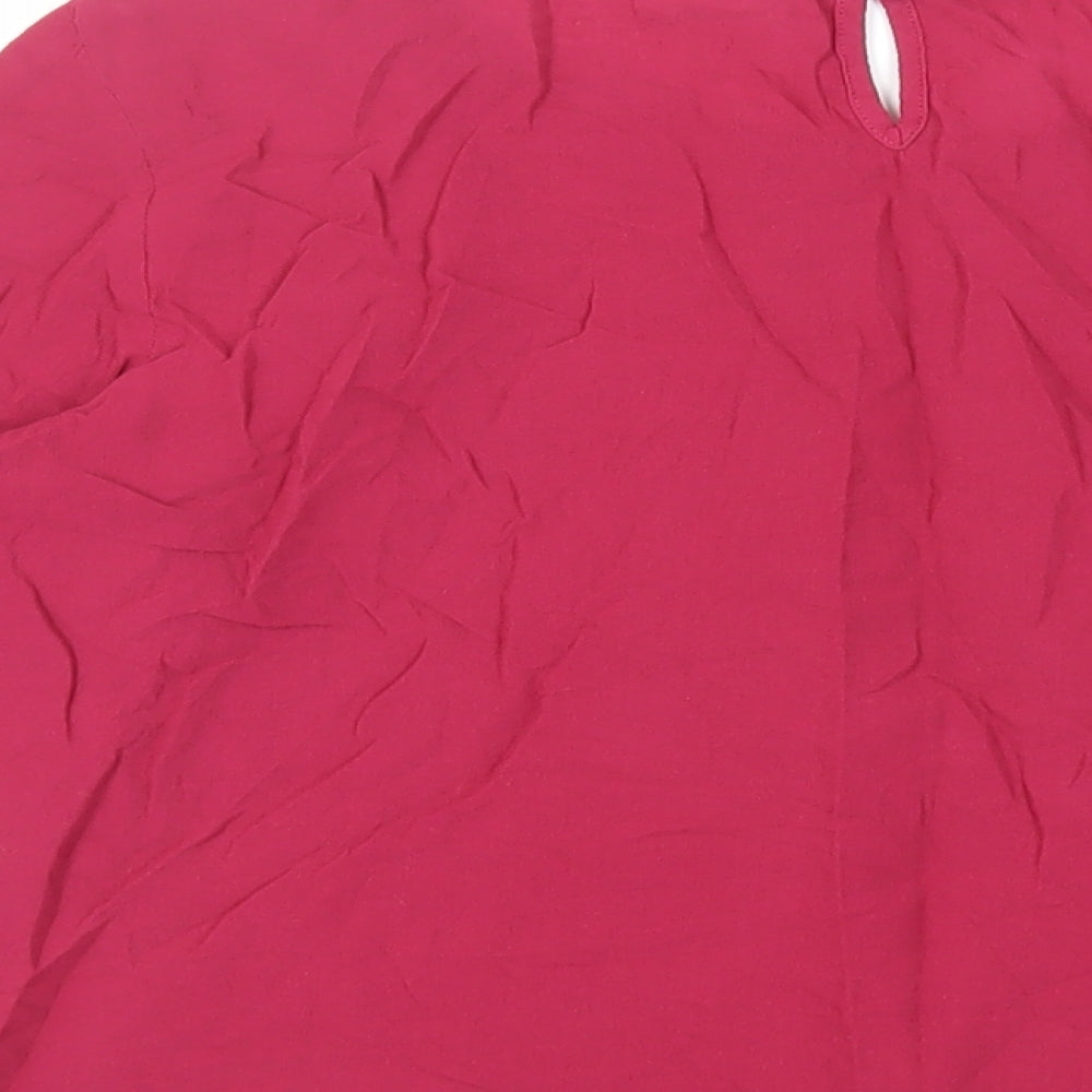Womens UK Size 12 Thought Purple Basic Blouse