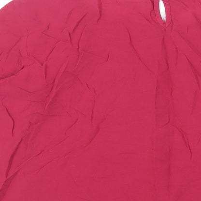 Womens UK Size 12 Thought Purple Basic Blouse