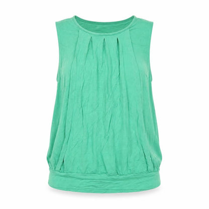 Womens UK Size S JoJo Maman Bébé Green Basic Blouse
