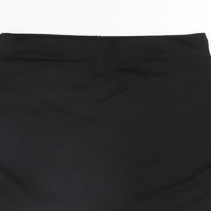 Nasty Gal Womens Black Polyester Mini Skirt Size 8